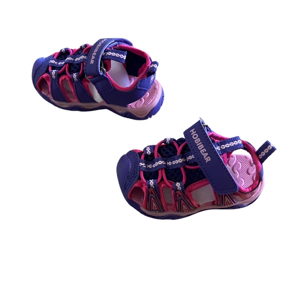 Hobibear Toddler Shoes Purple and Pink Size 21 or 5.5 in US - Picture 3 of 3